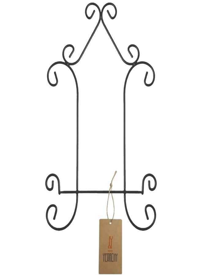 YY YEARCHY Plate Stand Holder for Wall Hanging Display Rack Metal Shelf Brackets Easel Photo Holder Books Bo - Image 4